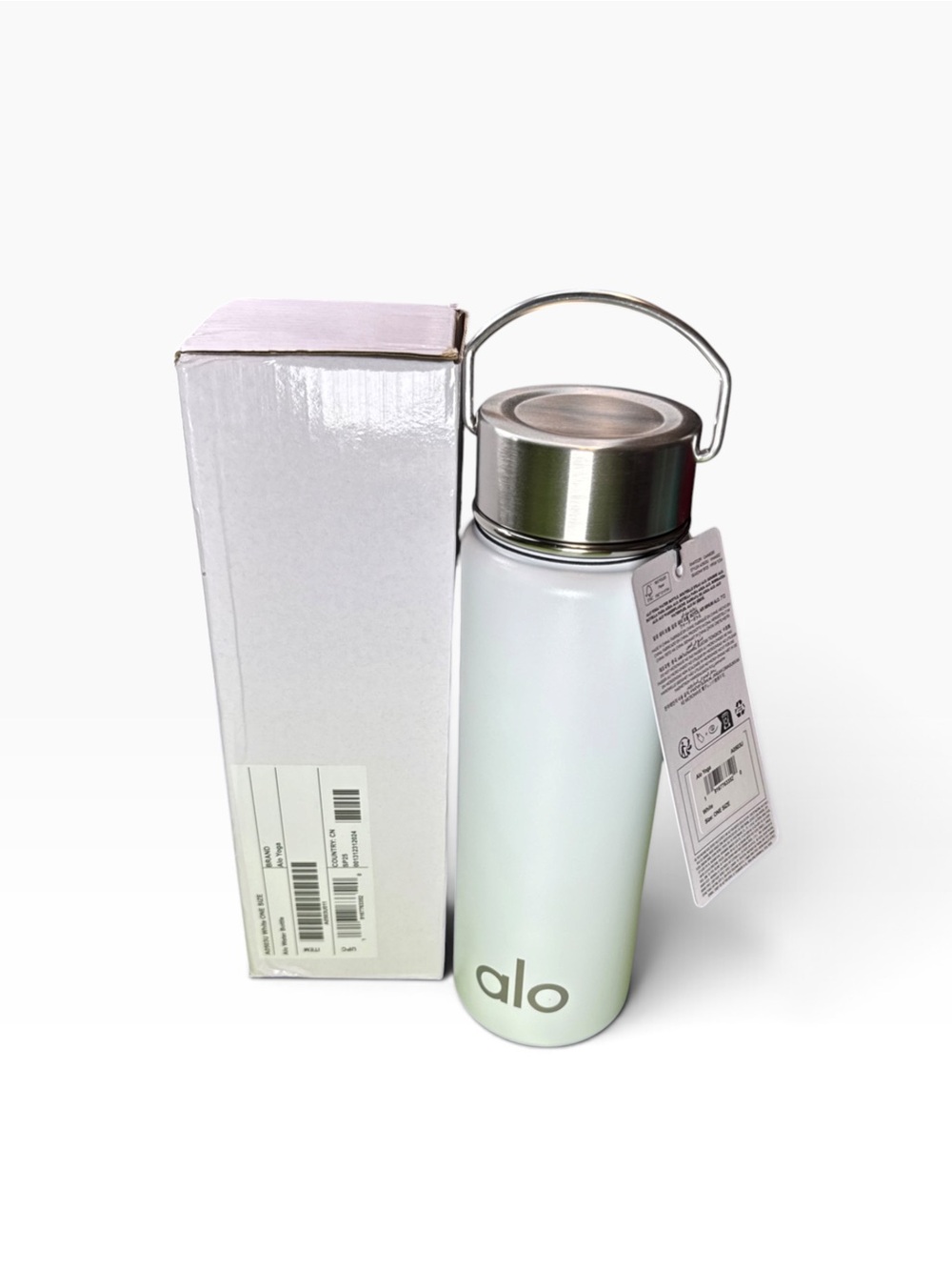 ALO Yoga White Water Bottle